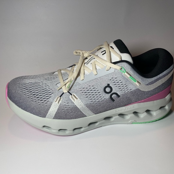 ON Men's Athletic Shoes - Gray and Pink - Picture 3 of 10
